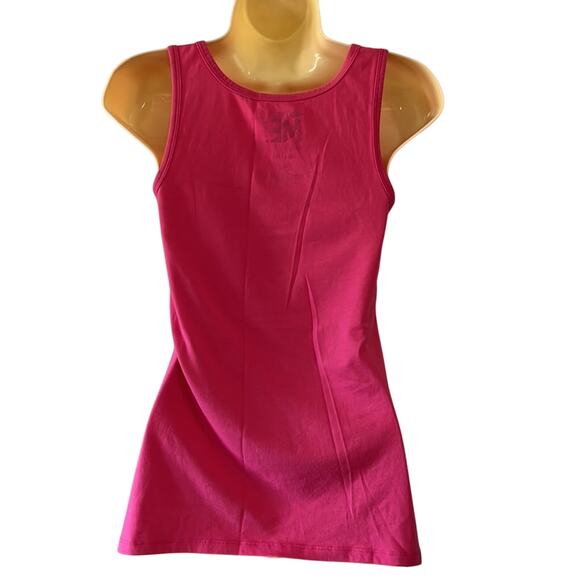 Despicable Me Pink Minion Tank Top Size Medium Juniors Colorful Fun Summer - Picture 3 of 8